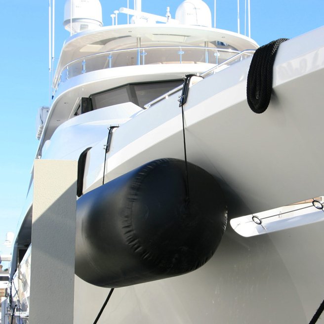 Customized Different Color and Size Marine Inflatable PVC Boat Yacht Fender with Cover